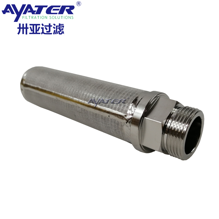 卅亞過濾不銹鋼燒結(jié)網(wǎng)濾芯29X125