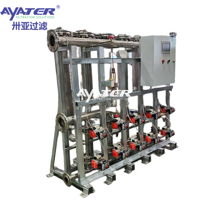  卅亞過(guò)濾列管式自清洗過(guò)濾器 自動(dòng)反沖洗設(shè)計(jì) 過(guò)濾面積大