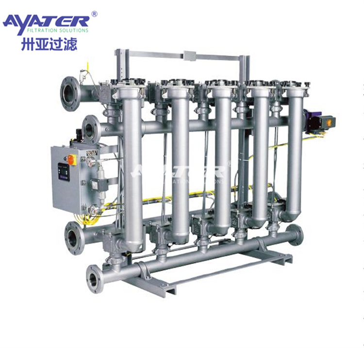  卅亞過(guò)濾列管式自清洗過(guò)濾器 自動(dòng)反沖洗設(shè)計(jì) 過(guò)濾面積大