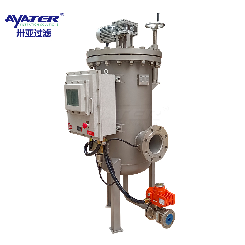  卅亞過(guò)濾 冷卻水不銹鋼毛刷芯全自動(dòng)刷式自清洗過(guò)濾器