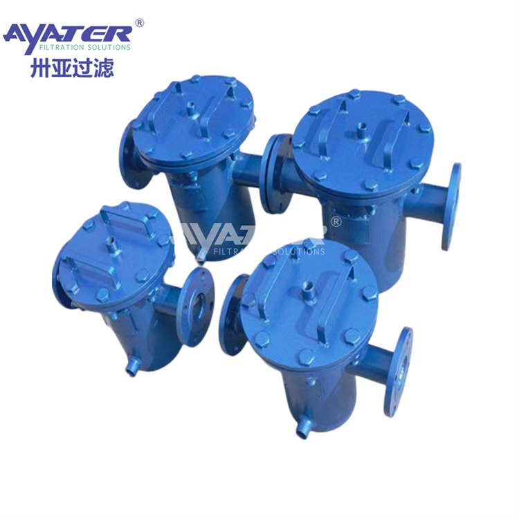 卅亞過(guò)濾碳鋼T型籃式過(guò)濾器 管道毛發(fā)粗除污器
