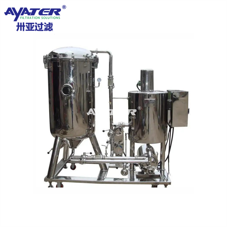 卅亞過(guò)濾 全自動(dòng)反沖洗燭式過(guò)濾器 不銹鋼濾芯