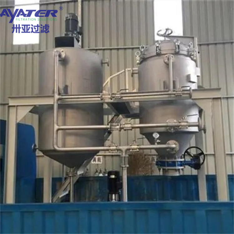 卅亞過濾 全自動(dòng)反沖洗燭式過濾器 不銹鋼濾芯