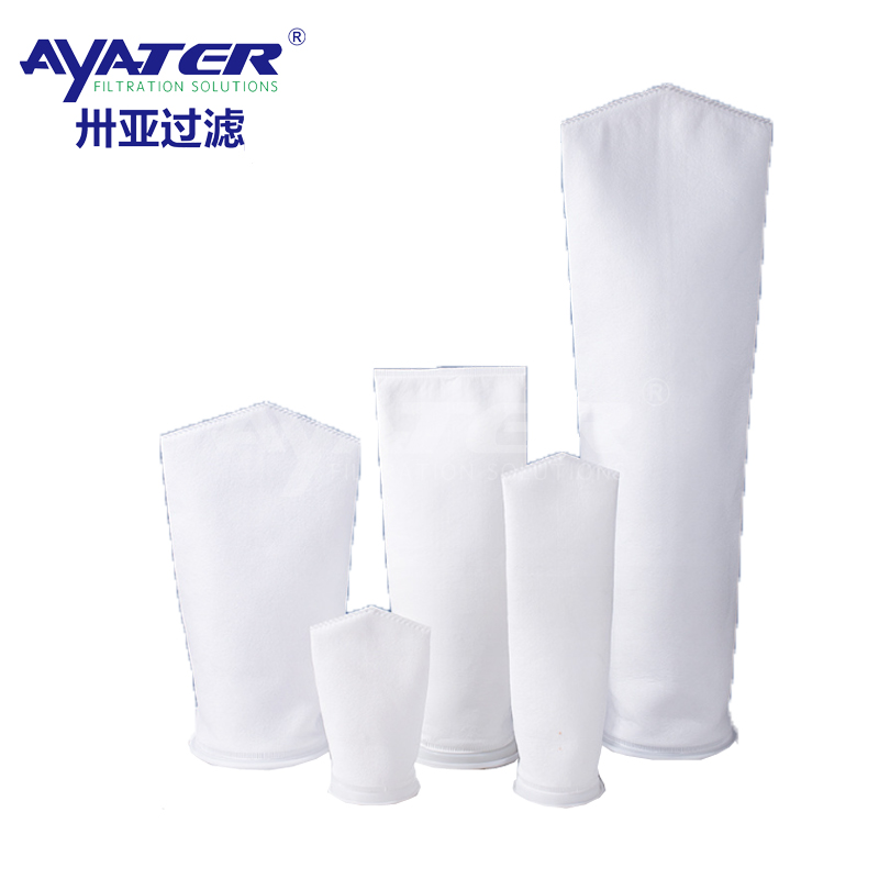 1號2號PE液體濾袋水濾葡萄酒離心機鋼環(huán)聚酯液體滌綸過濾袋